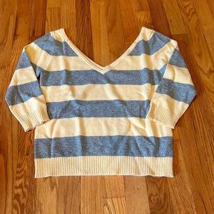 Beth Bowley Women’s Striped Sweater Size Medium